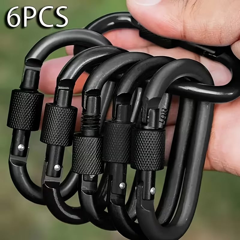 Pro-Grade Screw-Lock Utility Carabiners