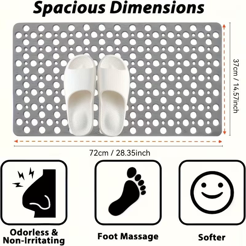 Quick-Dry Silicone Shower Mat