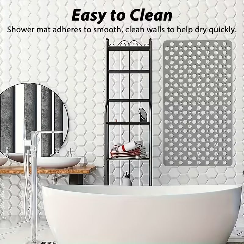 Quick-Dry Silicone Shower Mat