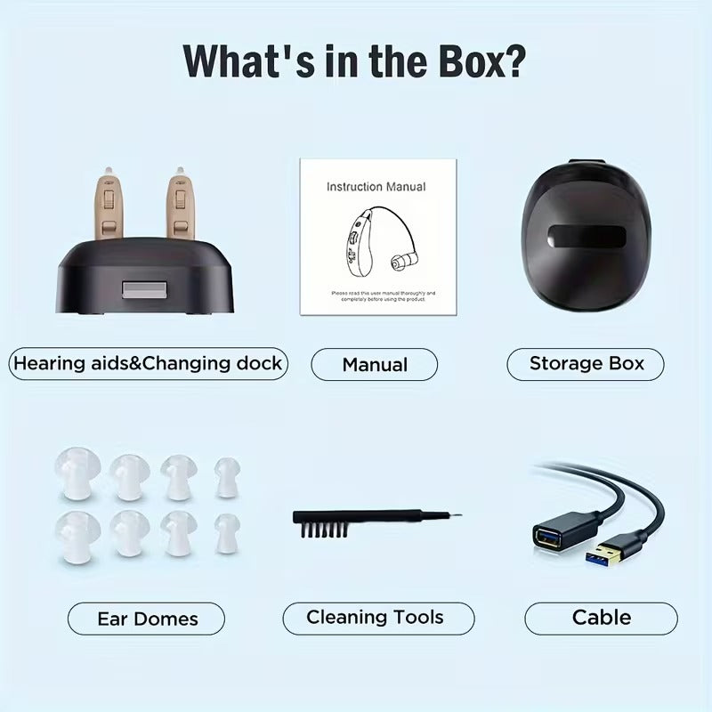 Rechargeable OTC Hearing Aids
