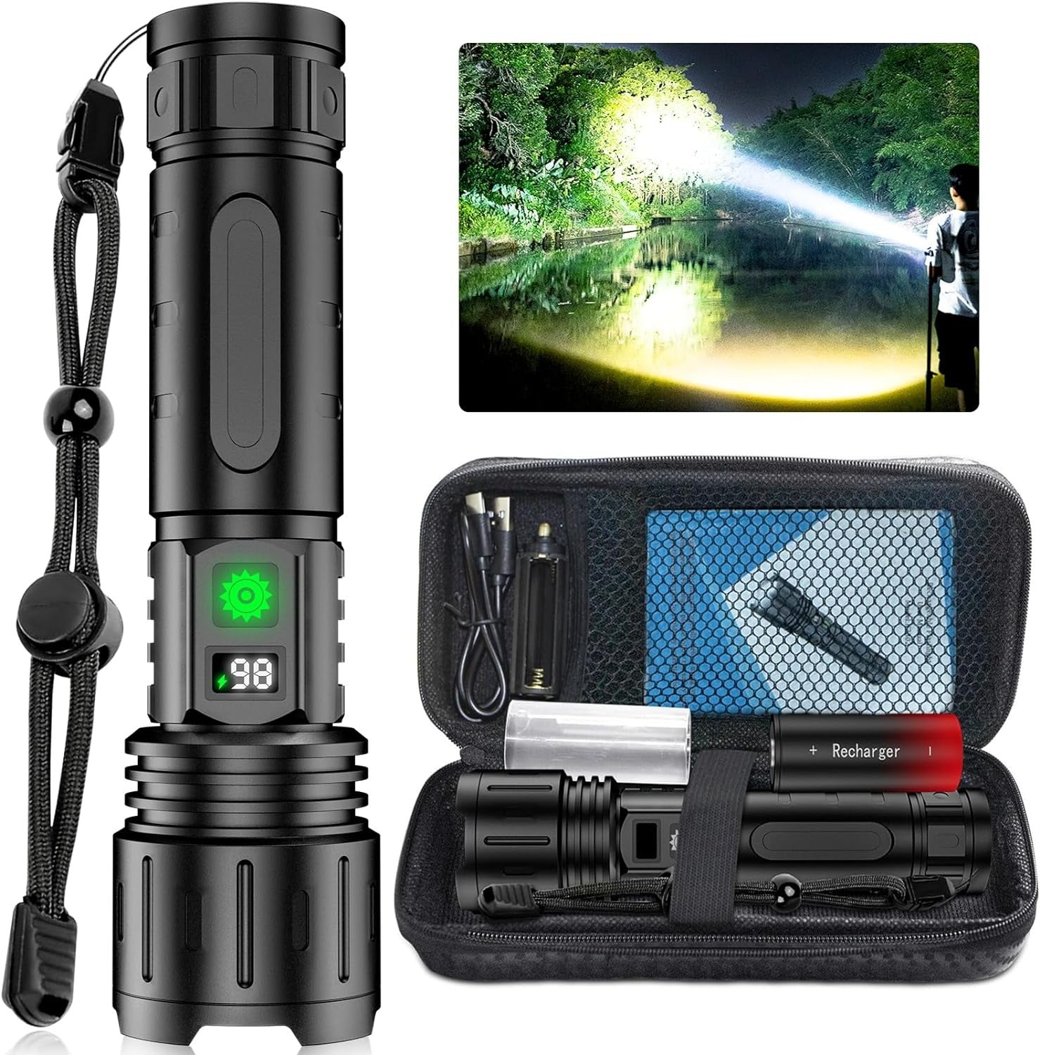 Rechargeable Tactical Flashlight