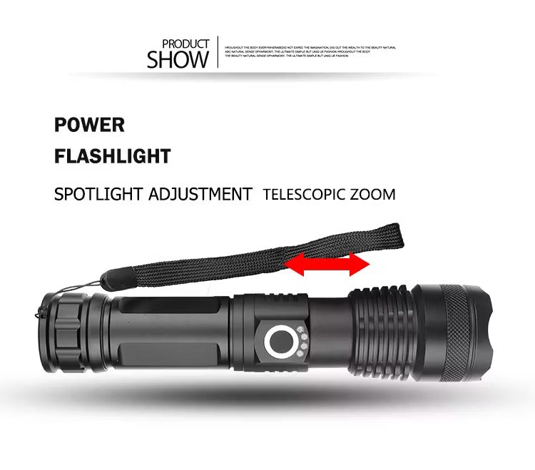 Rechargeable Tactical LED Flashlight