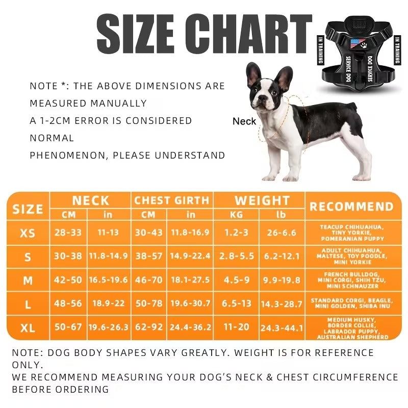 Reflective Control Dog Harness