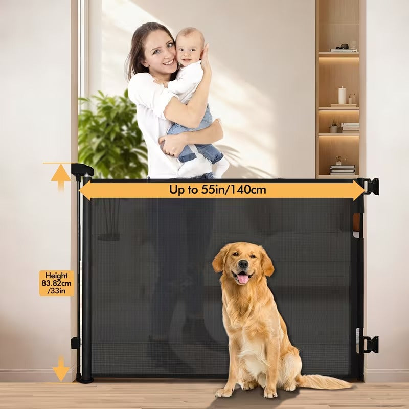 Retractable Mesh Baby Gate