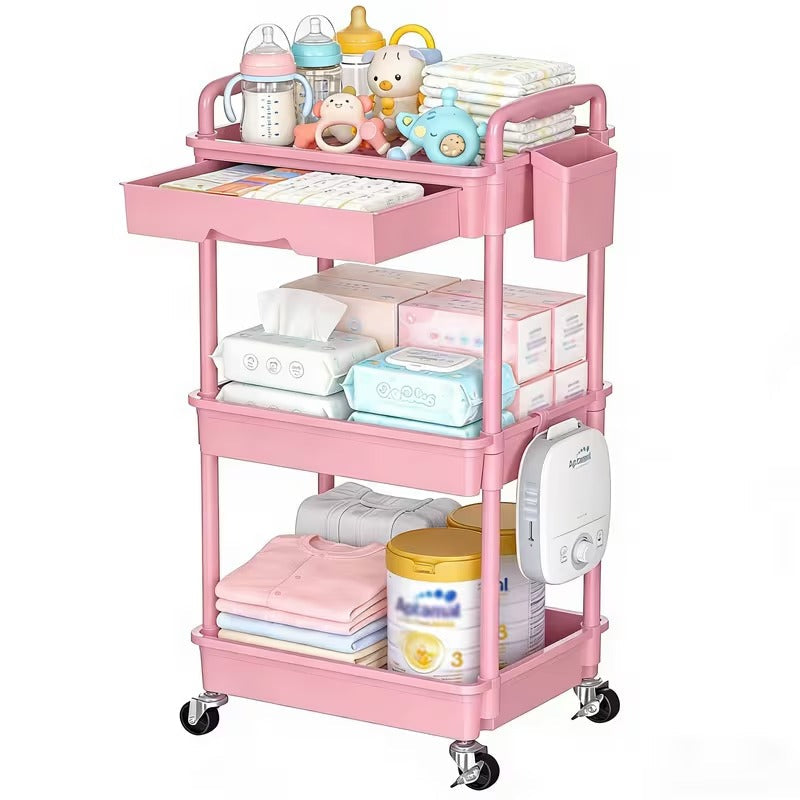 Rolling Nursery Storage Cart