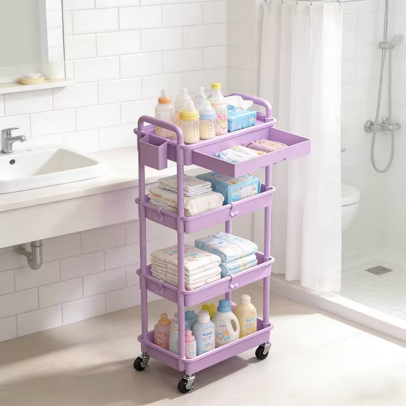 Rolling Nursery Storage Cart