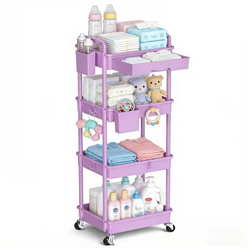 Rolling Nursery Storage Cart