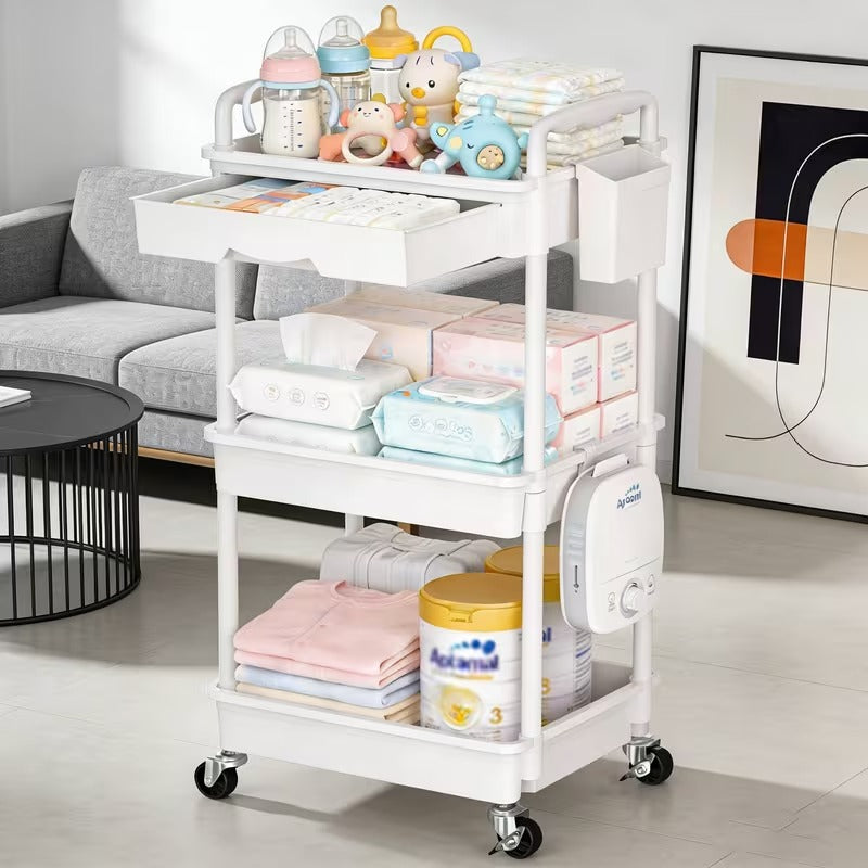Rolling Nursery Storage Cart