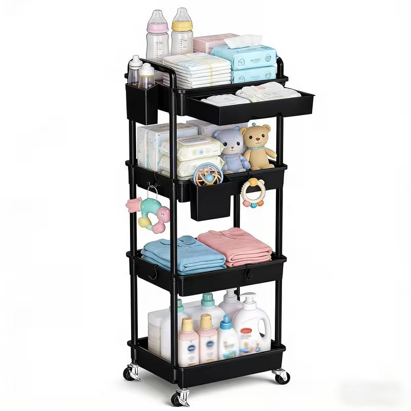 Rolling Nursery Storage Cart