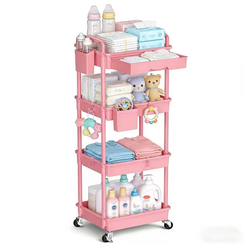 Rolling Nursery Storage Cart