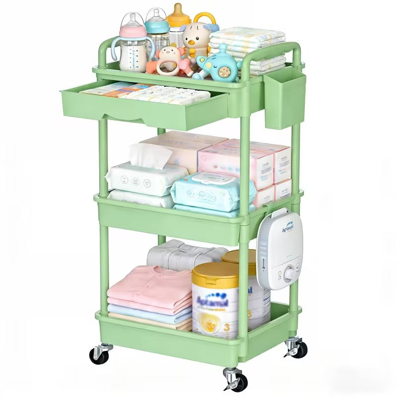 Rolling Nursery Storage Cart