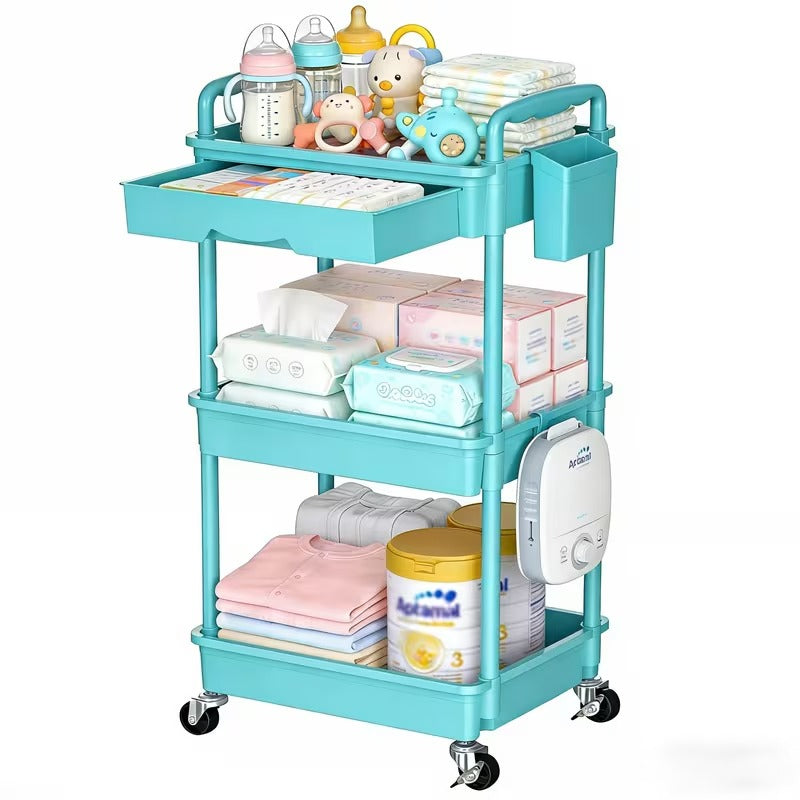 Rolling Nursery Storage Cart