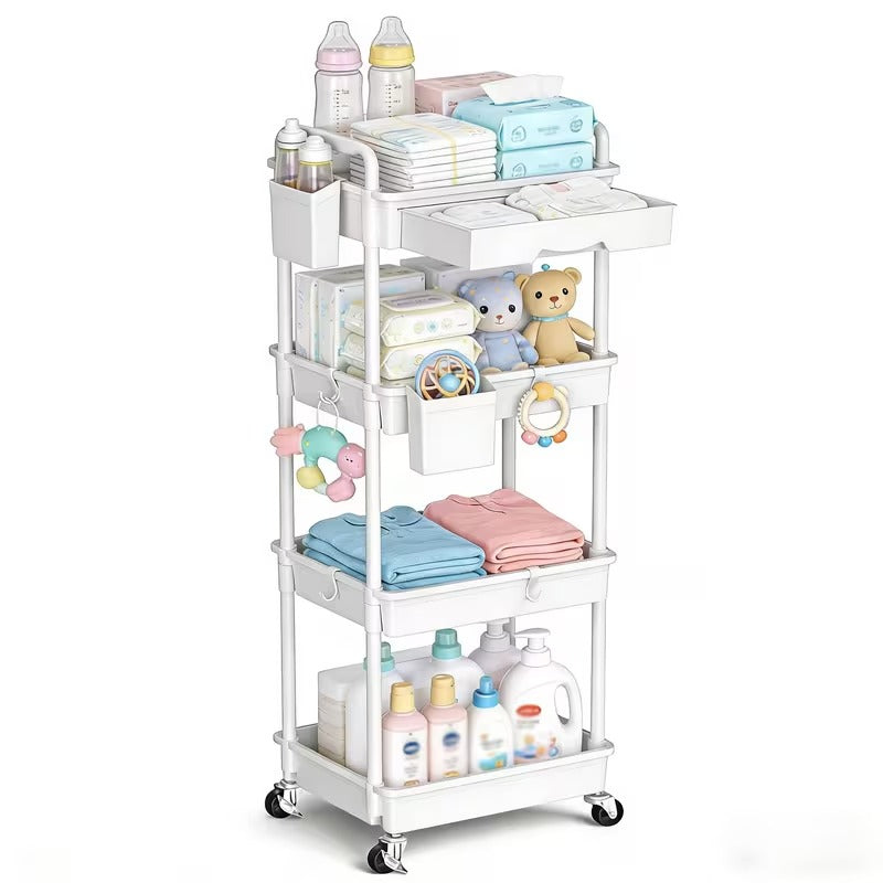 Rolling Nursery Storage Cart