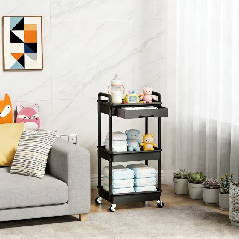 Rolling Nursery Storage Cart