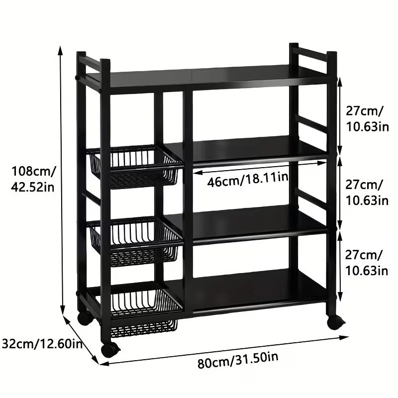 Rolling Storage Rack
