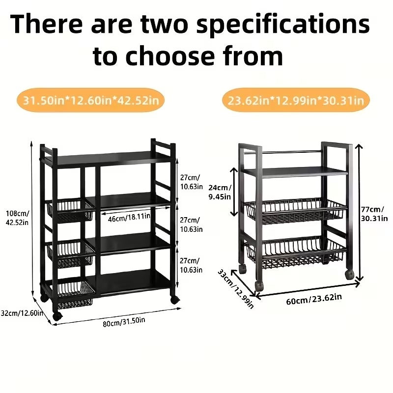 Rolling Storage Rack