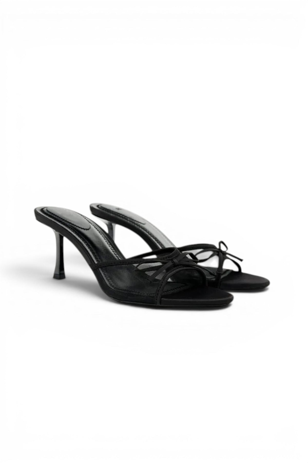 Rumef | Women’s Comfortable Heeled Sandals Open Toe Mule Slip On