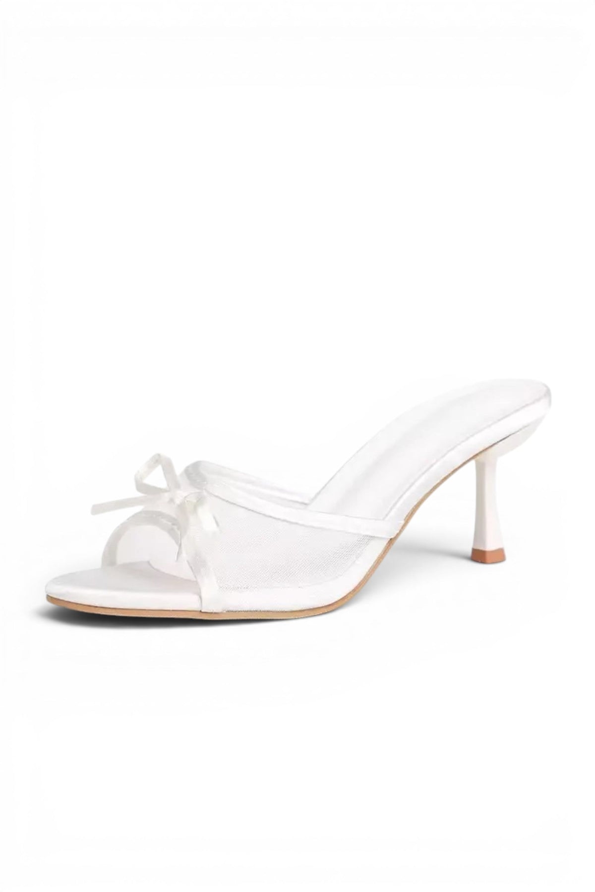 Rumef | Women’s Comfortable Heeled Sandals Open Toe Mule Slip On
