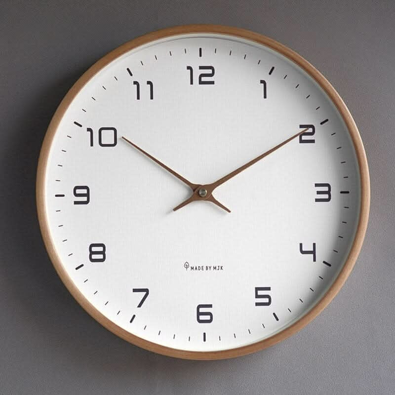 Scandinavian Silent Wall Clock