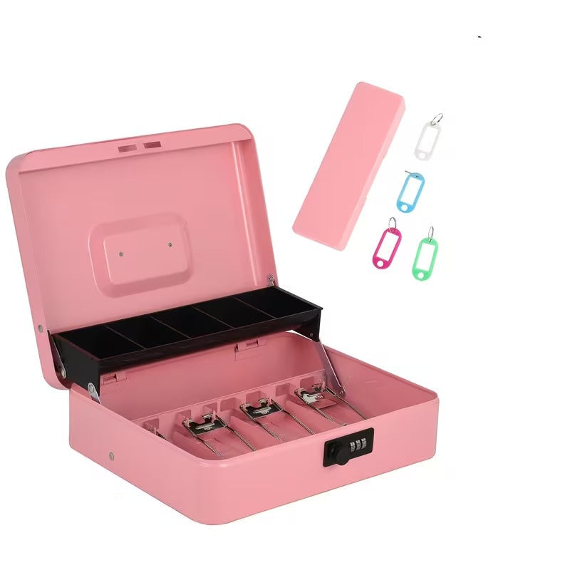 Secure Large Steel Cash Box