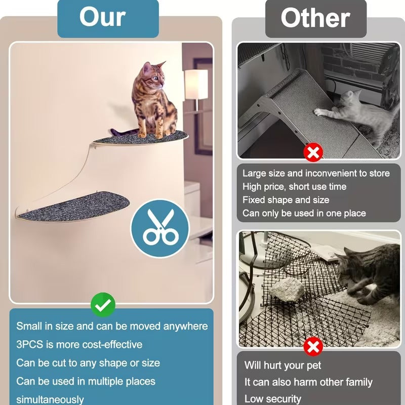 Self-Adhesive Cat Scratch Mat