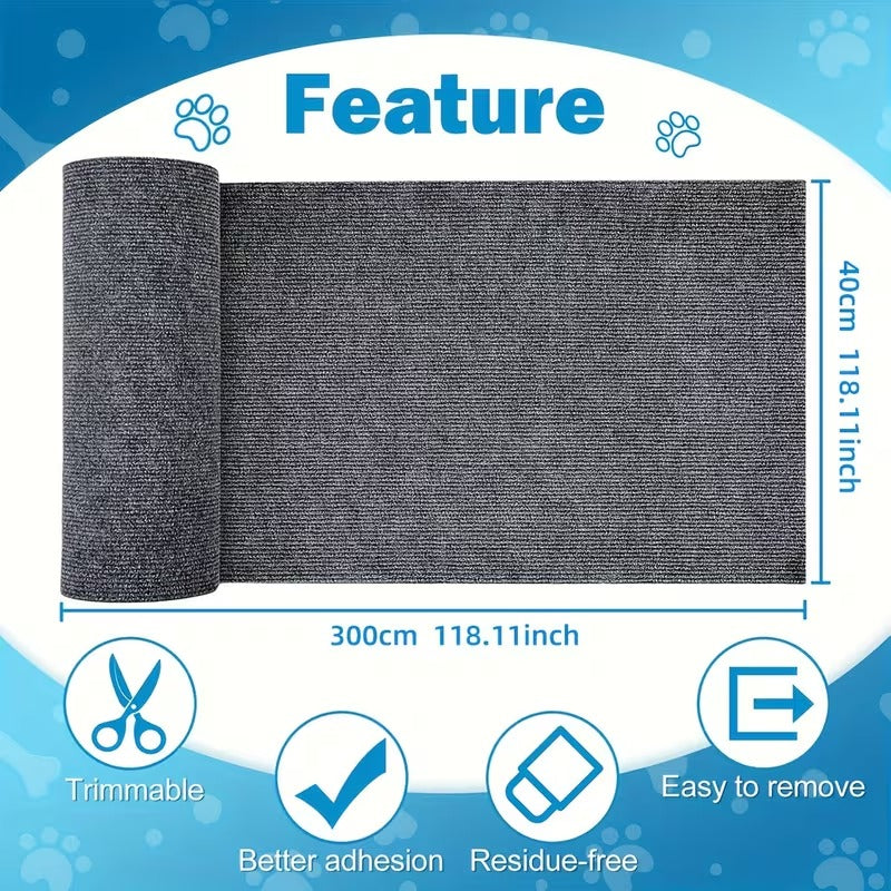 Self-Adhesive Cat Scratch Mat