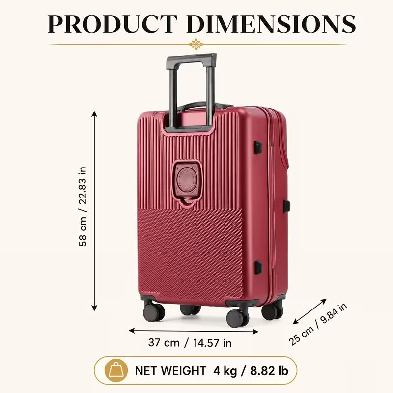 Smart Carry-On Suitcase