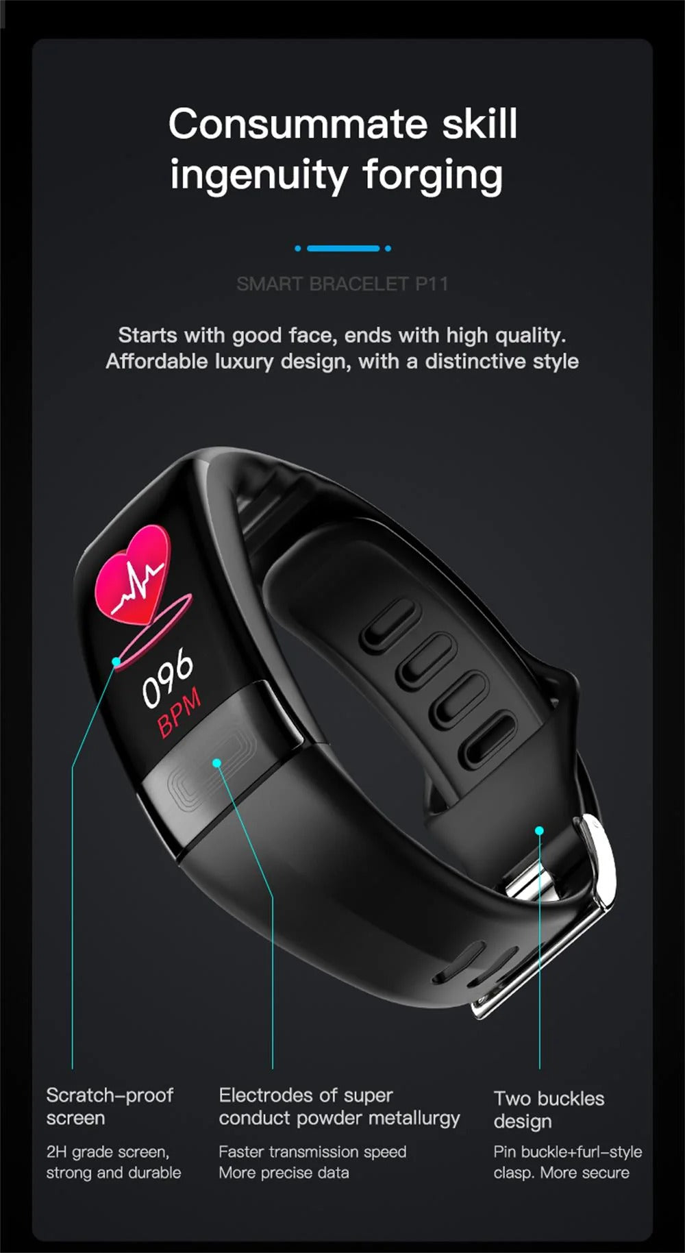 Smart Health Fitness Bracelet