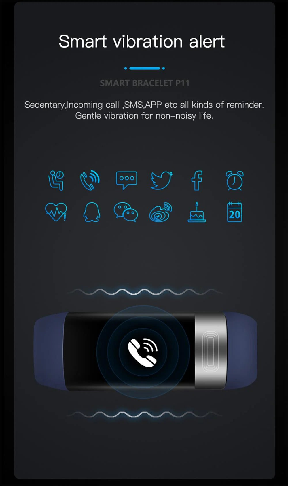 Smart Health Fitness Bracelet