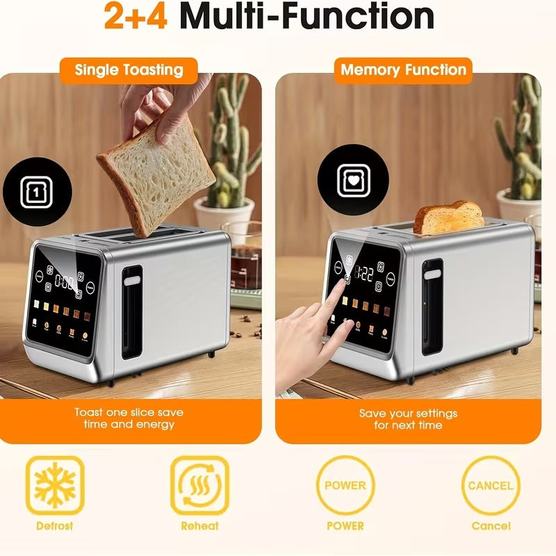 Smart Touch Screen Digital Toaster