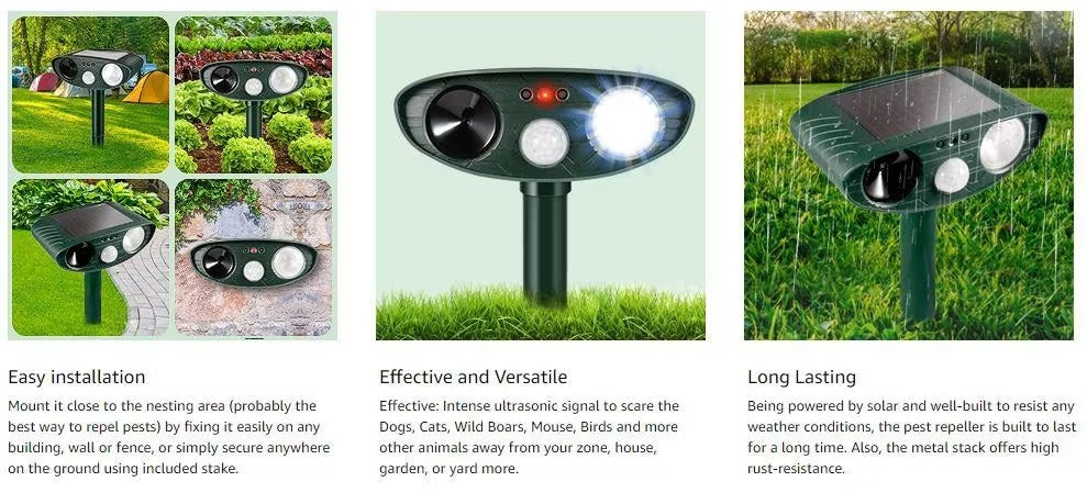 SolarGuard Animal Repeller (1 Repeller)