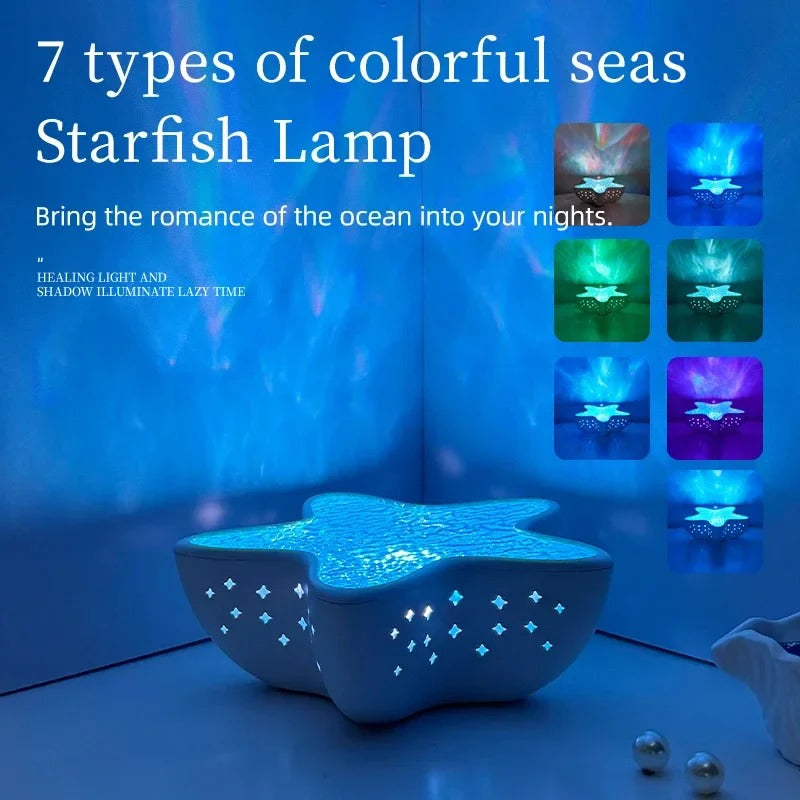 Starfish Night Light Projector