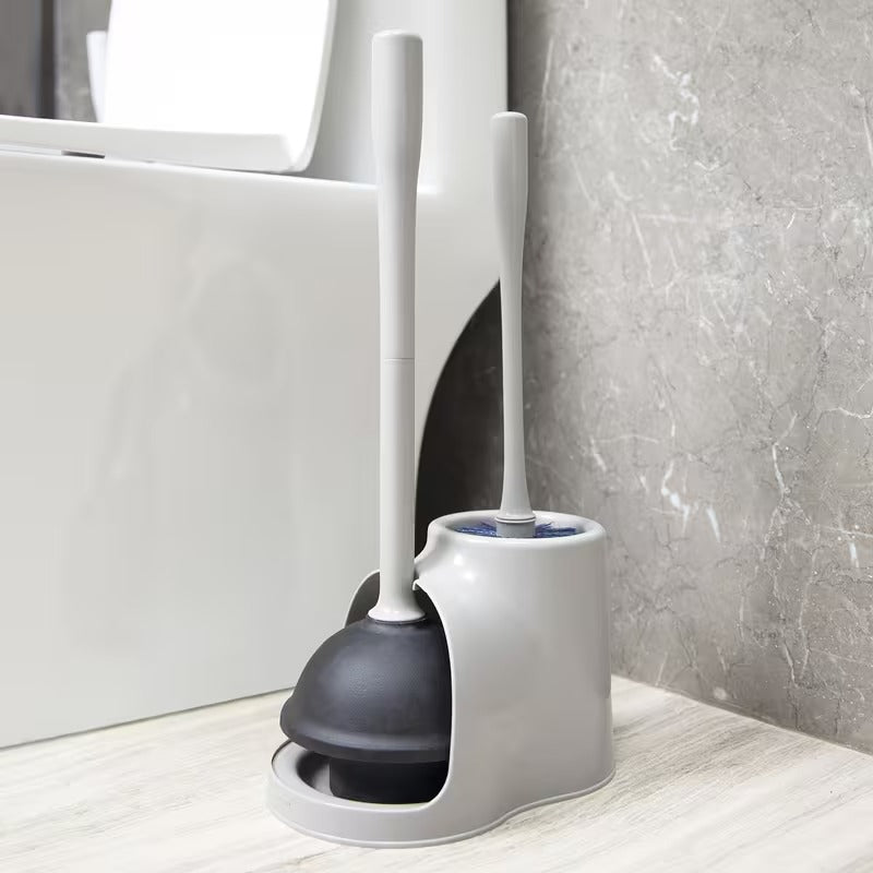 Toilet Plunger & Brush Set