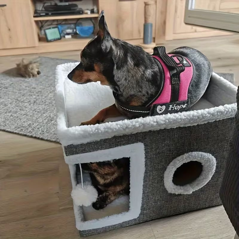 Ultimate 2-Tier Cat Hideaway