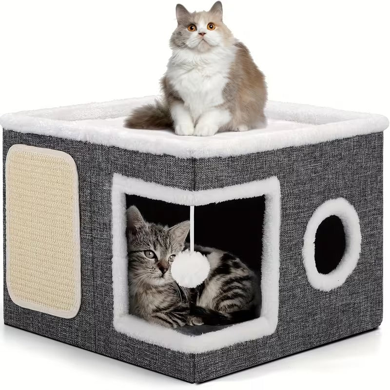 Ultimate 2-Tier Cat Hideaway