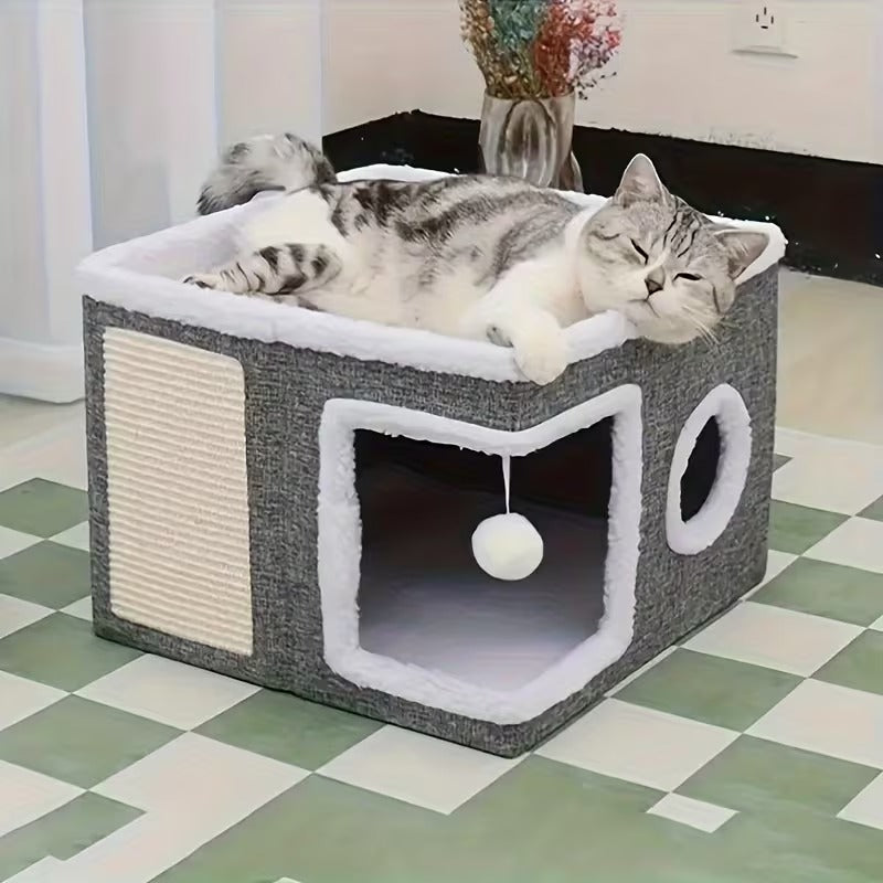 Ultimate 2-Tier Cat Hideaway