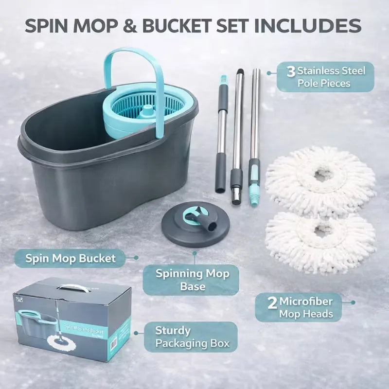 Ultimate 360° Spin Mop System