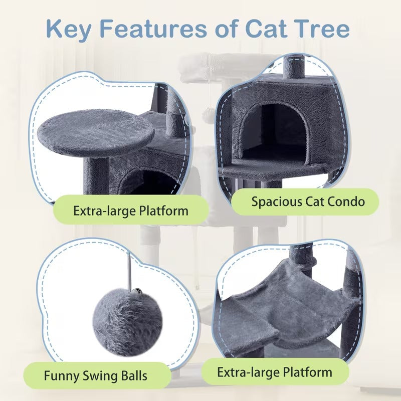 Ultimate 44-Inch Multi-Cat Tower