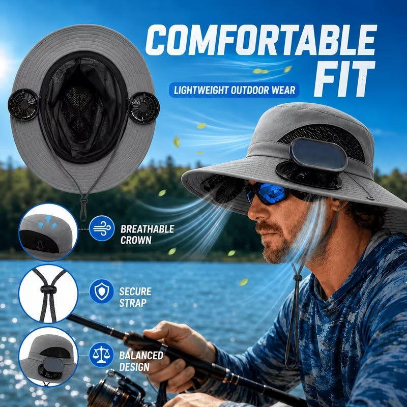 Ultimate Dual-Fan Cooling Hat