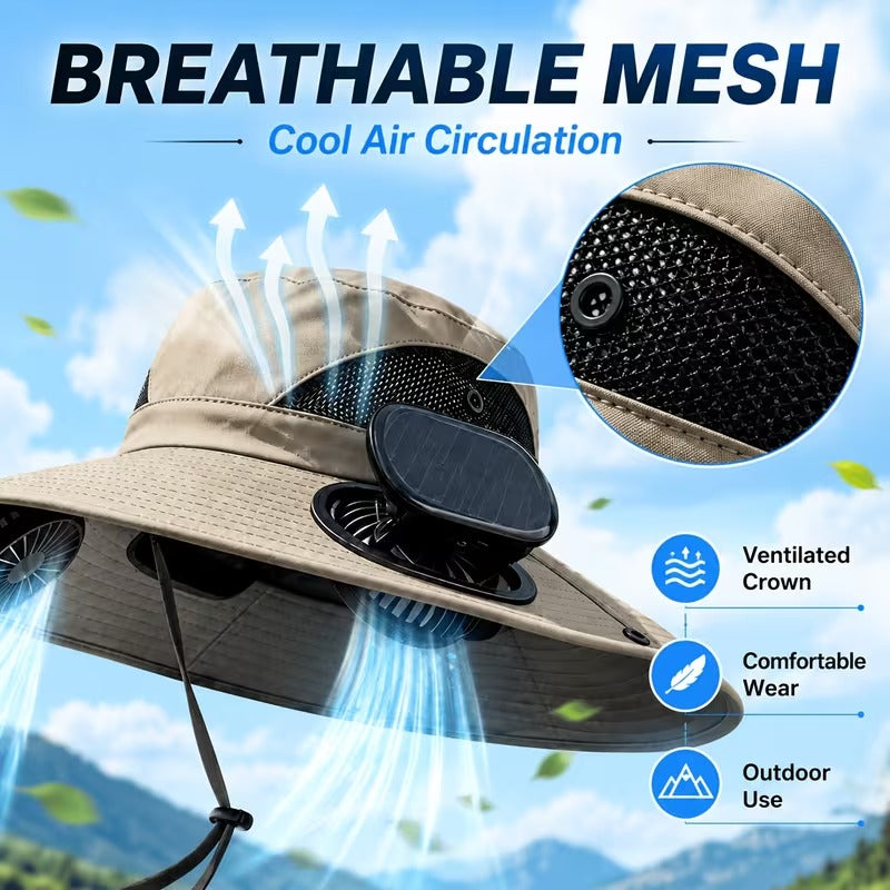 Ultimate Dual-Fan Cooling Hat