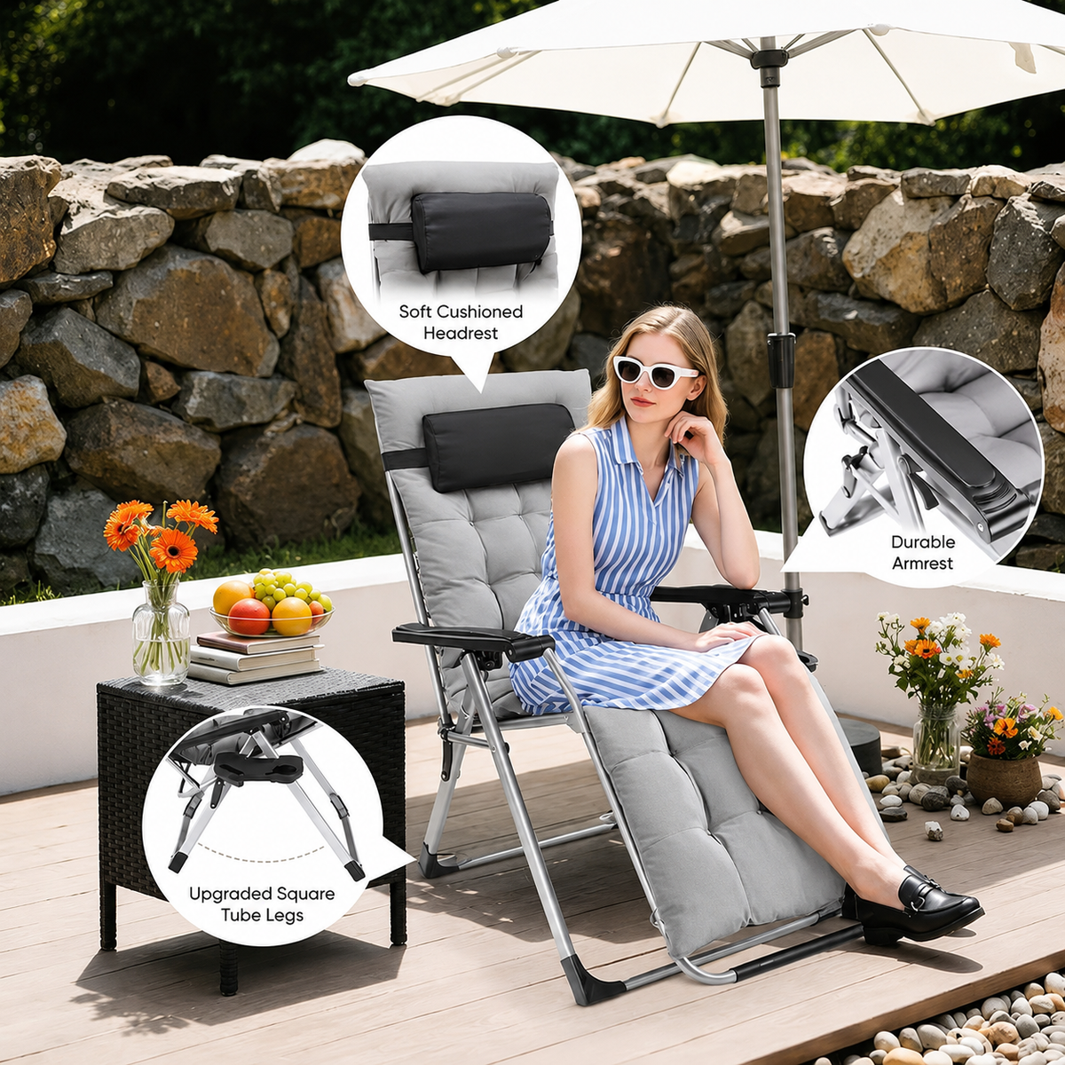 Ultimate Foldable Zero Gravity Recliner