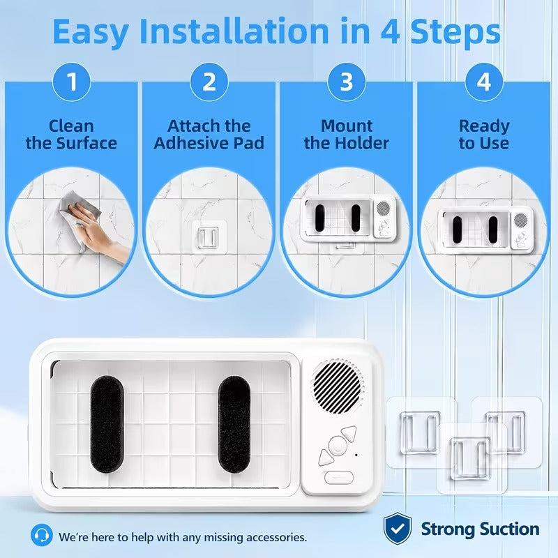Ultimate Shower Speaker Phone Mount