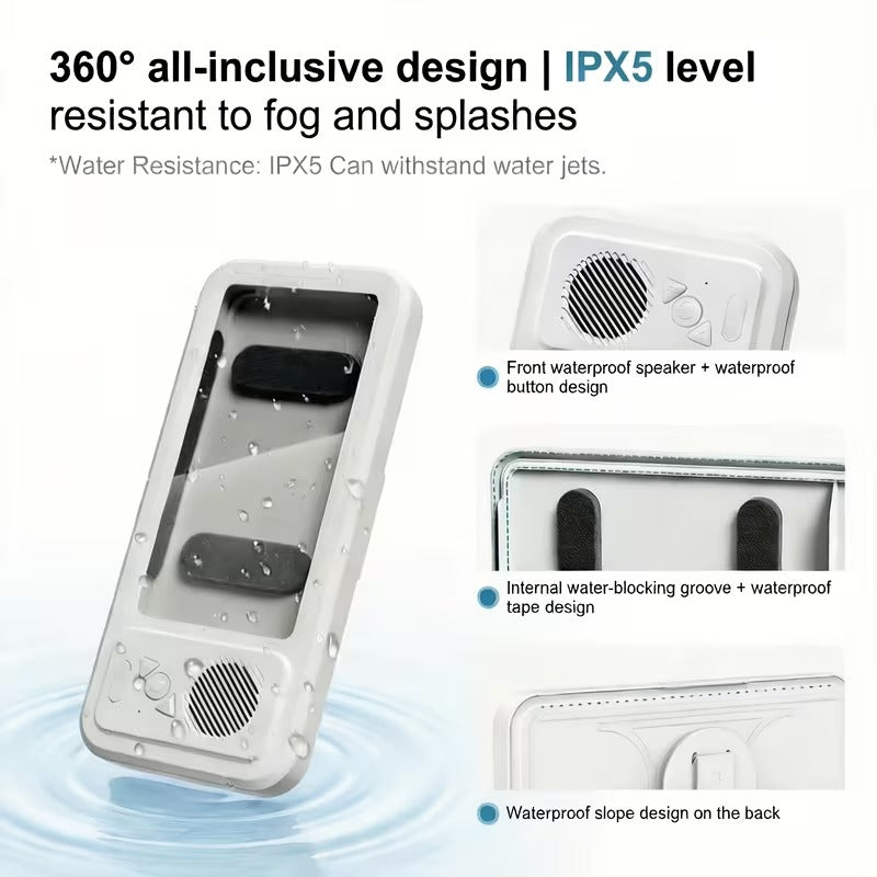 Ultimate Shower Speaker Phone Mount