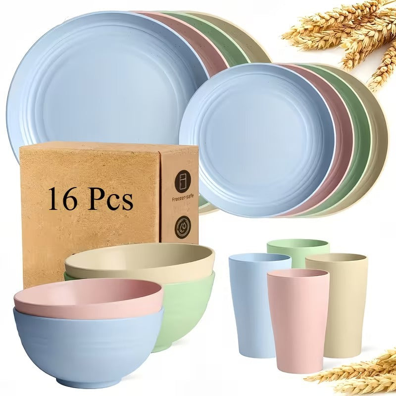 Ultimate Wheat Straw Dinnerware Set