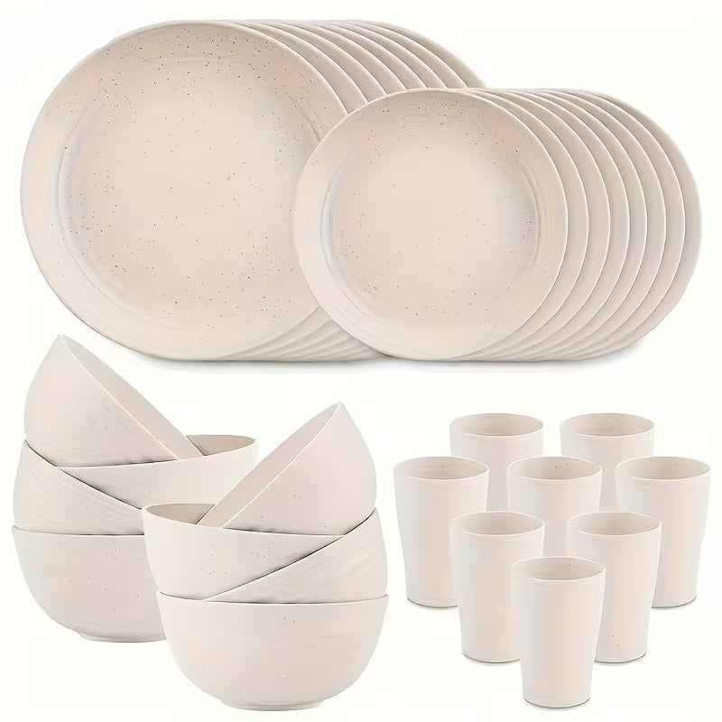 Ultimate Wheat Straw Dinnerware Set