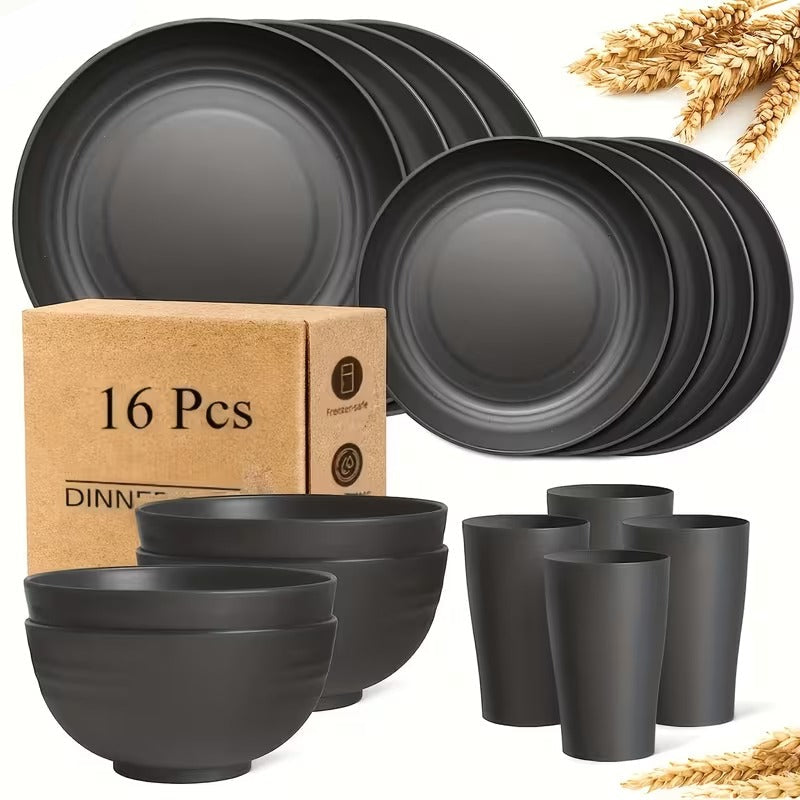 Ultimate Wheat Straw Dinnerware Set