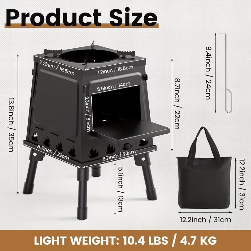 Ultimate Wood-Burning Camp Stove
