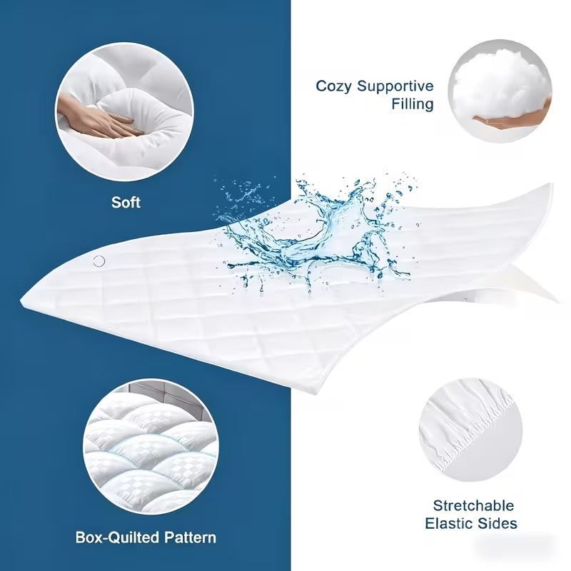 Ultra-Plush Deep-Pocket Mattress Topper