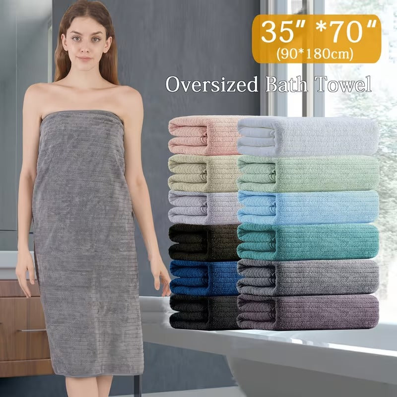 Ultra-Plush Oversized Bath Towel Set