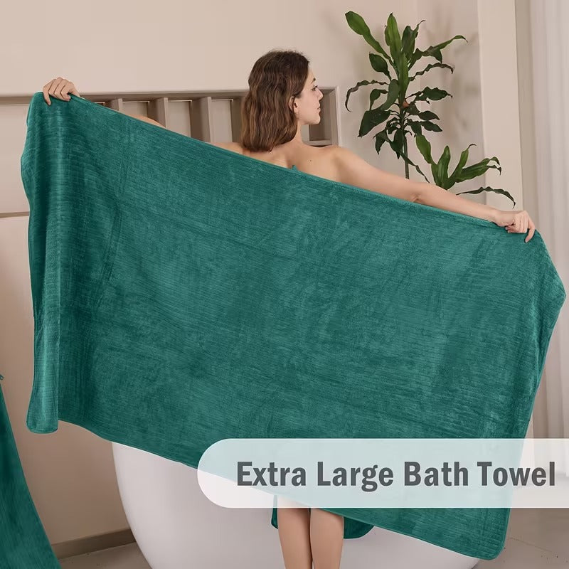 Ultra-Plush Oversized Bath Towel Set